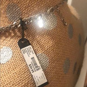 Lane Bryant Jewelry - Thick silver layered necklace Lane Bryant Jewelry - Thick silver layered necklace